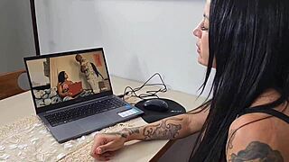 a safada gave me her tight ass