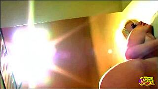 Classic lesbian babes kiss and suck glass toy in heels 😘