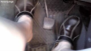 das beste von zeraphine73 fussen im auto