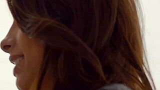 Hey, wanna watch this elegant teen 18+ play softcore with a dildo?