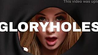 You catch your hot neighbour pleasuring herself with huge natural tits