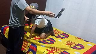 Stepmother Touching Herself in Homemade Video