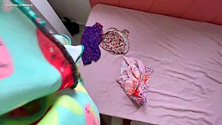 This maid provokes me with her huge ass, driving me wild.