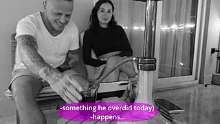 Real Cheating Best Friend Fucks His Wife In Ass Close Up