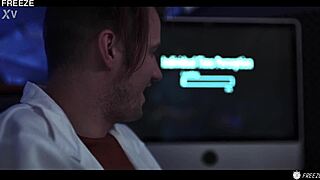 Mad Scientist Freezes and Fucks Young Lab Partner Matty Mila