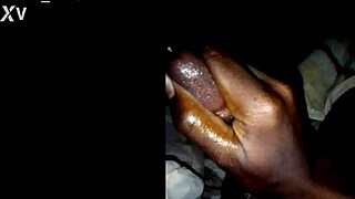 Maznsi teen relaxes after a long day with homemade solo fun