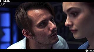 Mad Scientist Freezes and Fucks Young Lab Partner Matty Mila