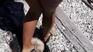 Fisherman showers stripper