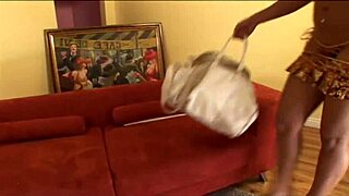 black beauty chyanne jacobs takes something huge in her tight ass for deep action