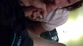 Sexy ex swallows big dick 😍