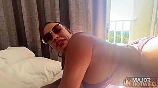 Damn! Busty milf Monica Santhiago’s pussy slammed by Rome Major!