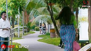 Have you seen Swarnamalaya's big boobs bounce like that before?