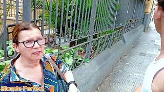 Tall Skinny Guy Approaches Mature Housewife For Fuck