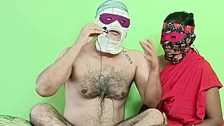 black indian housewife sucking anus