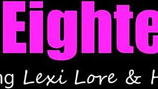 Petite 18+ Girl Turns 18, Gets Step Brother's Cock And BFF's Pussy In 3Some