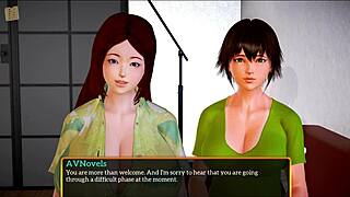 my new family episode 392 with big tits and ass in erotic game