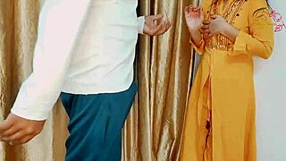 College girlfriend gets banged hard by Indian coed friend in close-up action. Her sexy black cock ride is intense!