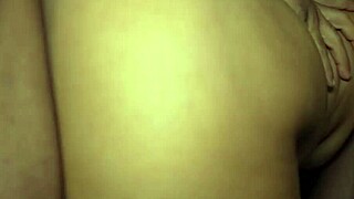 Busty Brunette Crossdresser Fucks Two Naughty Friends in Threesome with Young Guys