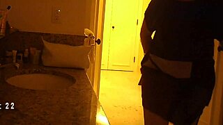 spying on this hot milf with a hidden cam... unreal! 👀