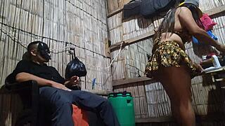 Mature Military Woman Demands Vagina Destruction by Leader