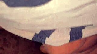 i'm a milf filling my mouth with big black cock, oops