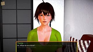 my new family episode 392 with big tits and ass in erotic game