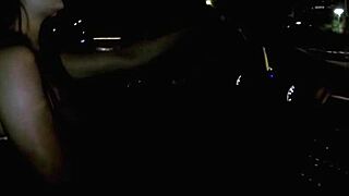 what’s hotter than a teen banging hard in a car outdoors?