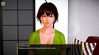 my new family episode 392 with big tits and ass in erotic game