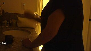 spying on this hot milf with a hidden cam... unreal! 👀