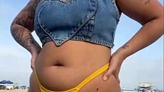 i made the guy excited on the beach