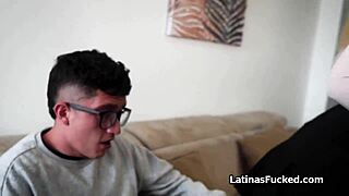 Victoria The Busty Latina Ex-Girlfriend Gives A Hardcore Blowjob To Her Ex-Boyfriend's Big Cock