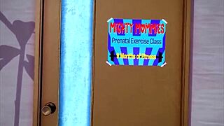 is team rwby getting creampied in yoga class?