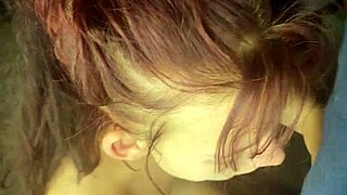 18 year old skinny stepsis with tattoos milks my cock while I finger fuck her lactating pussy