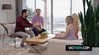 Hot Swingers Foursome Explodes with Raw Sex Action!