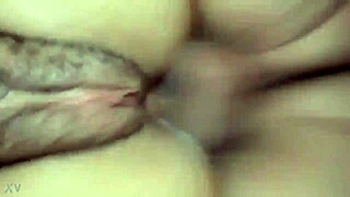 I ate my wife's ass with a lot of horniness, assfucked her, she squirted, and I cummed inside