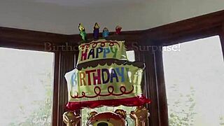 two busty blondes enjoy sybian and relax together