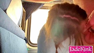 Stranger Amateur Slut Gets Nailed Hard On Amtrak Ride.