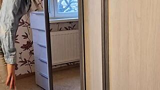 Hell yeah! Stuck in wardrobe but scored a hot blowjob!