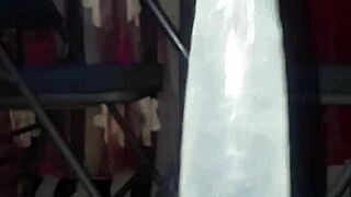 I Prepare My Penis With Ice For A Hard Pussy Fuck In Web Chat