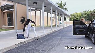 Intense Hardcore Threesome with Black Teens in Blowjob Action