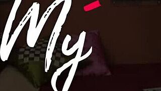 Skinny teen in socks bent over for boyfriend's fingering and assfucking.