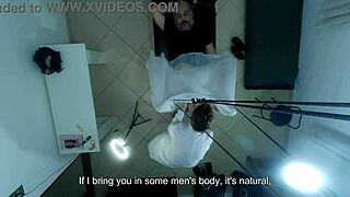 Patient gets horny at urologist and takes anal fingering hard