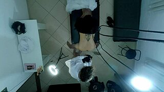 Patient gets horny at urologist and takes anal fingering hard