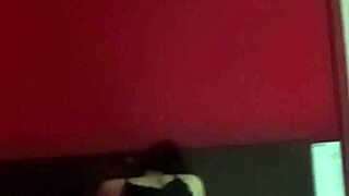 young latina with tattoo and big ass riding in homemade video