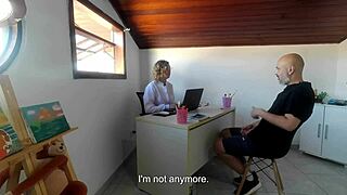 Patient gets horny at urologist and takes anal fingering hard