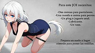 Joi Training To Be My Pet Using Straps On Your Legs!