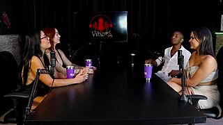 morena rebola sedutoramente no negro depois de falar sobre liberdade para gemer - negro top delicia e maria bittencourt sheer red