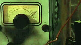 dominant lesbian mistress fucks tied slave with big strapon and cums 😈