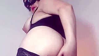 My neighbor is a big tits latina prostitute sending videos while my wife is beside me, what a slut I want to fuck her pussy.