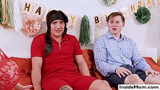 Personal Blindfolding Stepsons Feels So Naughty as We Ride Them Hard